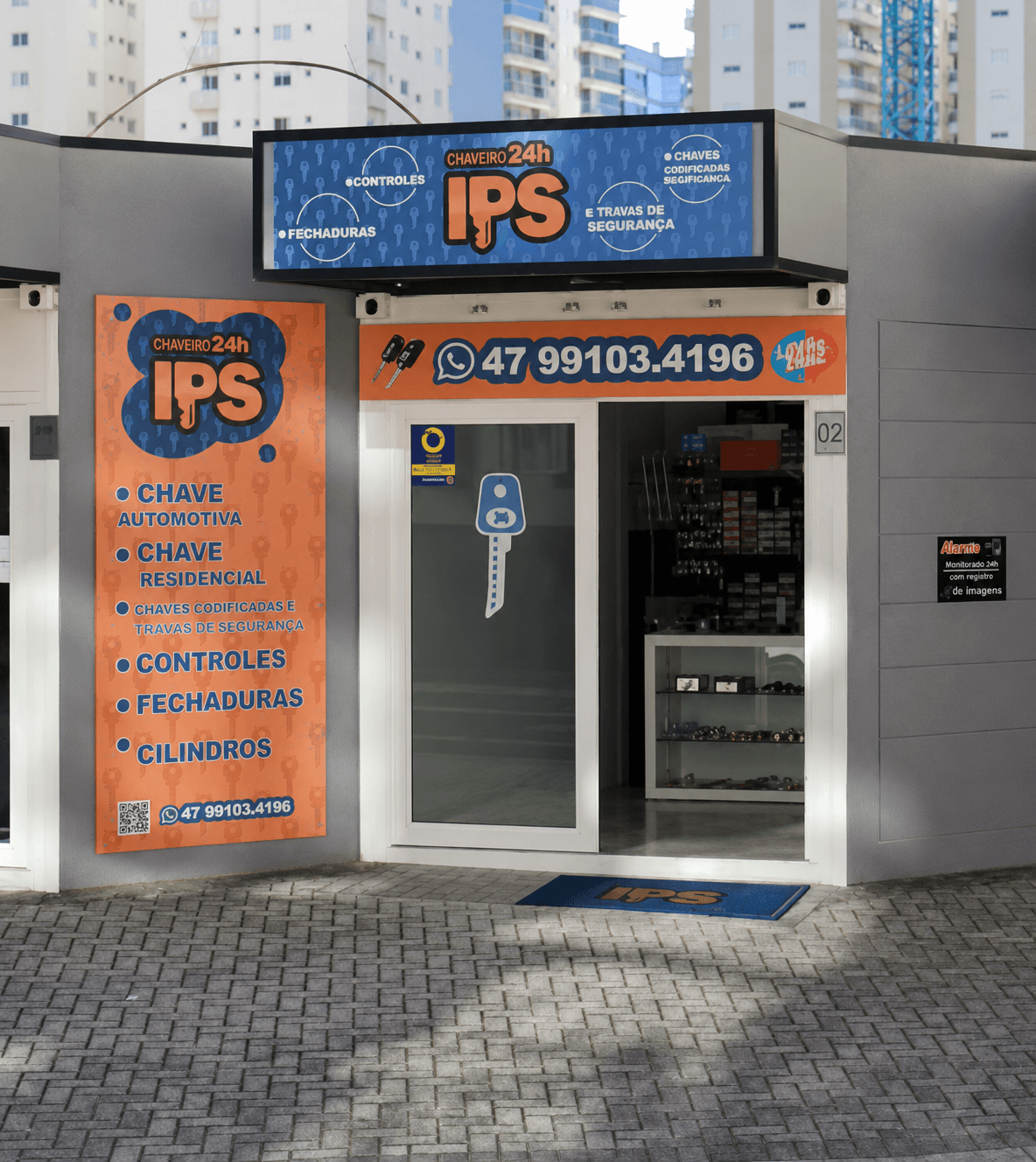 Loja IPS Chaveiro — Itapema, SC